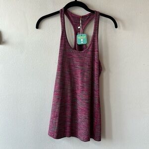 Lululemon Pink Stripe Tank